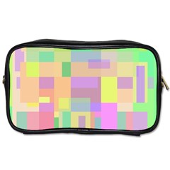 Pastel Colorful Design Toiletries Bags by Valentinaart