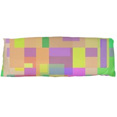 Pastel Colorful Design Body Pillow Case (dakimakura) by Valentinaart