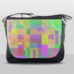 Pastel Colorful Design Messenger Bags