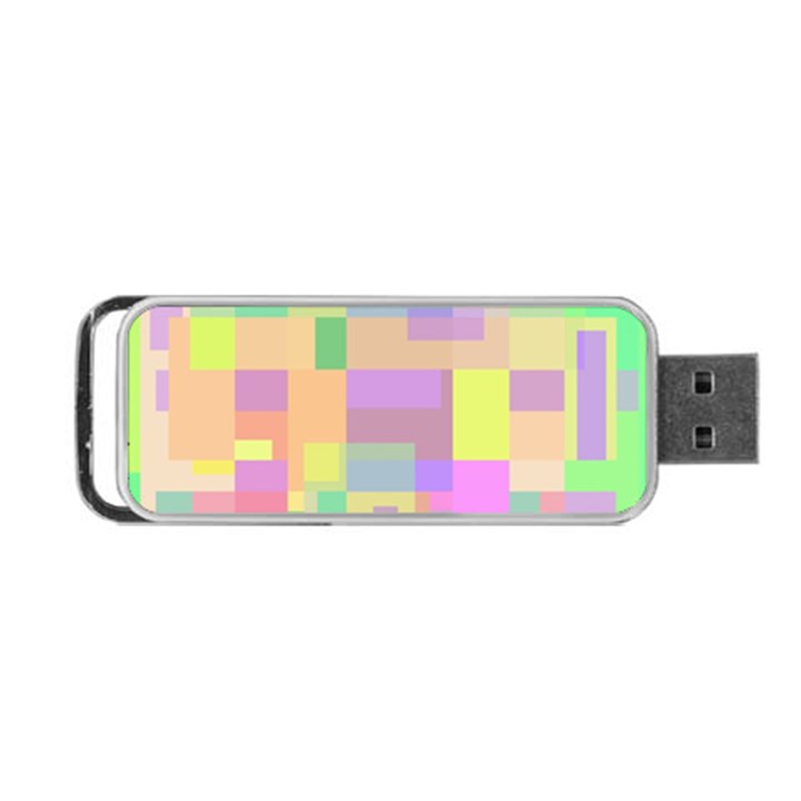 Pastel colorful design Portable USB Flash (One Side)