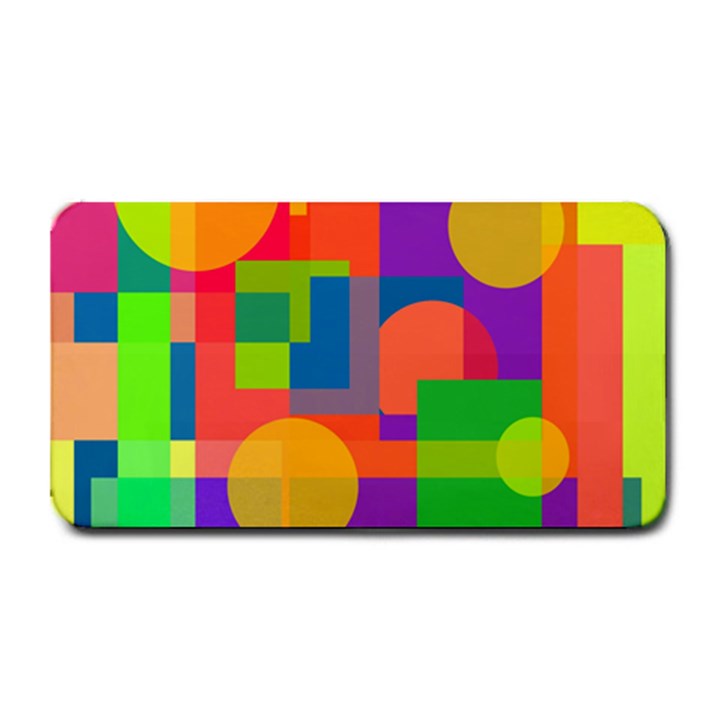 Colorful geometrical design Medium Bar Mats