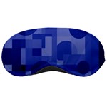 Deep blue abstract design Sleeping Masks Front