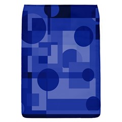 Deep Blue Abstract Design Flap Covers (s)  by Valentinaart