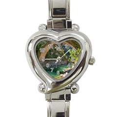  1008 2015 1125am Heart Italian Charm Watch by jpcool1979