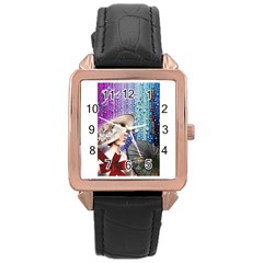 4880315 4ac7e Rose Gold Leather Watch 