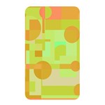 Green and orange decorative design Memory Card Reader Front