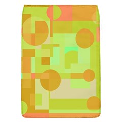 Green And Orange Decorative Design Flap Covers (l) 