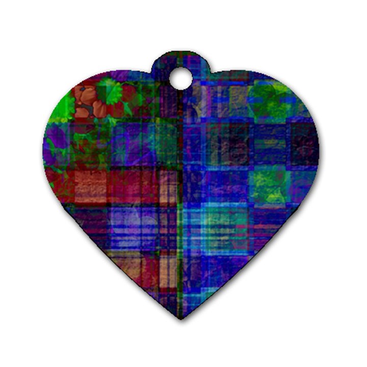 Pizap Com14604774942663 Dog Tag Heart (Two Sides)