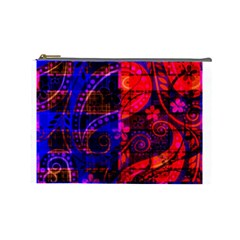 Pizap Com146047844443436 Cosmetic Bag (large)  by jpcool1979