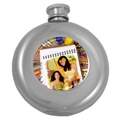 13654176 10209772215964592 4375173679575027886 N Round Hip Flask (5 Oz)