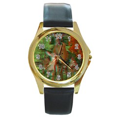 13627210 10209771536307601 4614468097769293160 N Round Gold Metal Watch