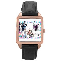 Picmix Com 5004827 Rose Gold Leather Watch  by jpcool1979