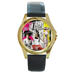 Picmix Com 4972601 Round Gold Metal Watch