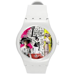 Picmix Com 4972601 Round Plastic Sport Watch (m)