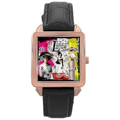 Picmix Com 4972601 Rose Gold Leather Watch  by jpcool1979