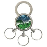 Bluegreen 3-Ring Key Chains Front