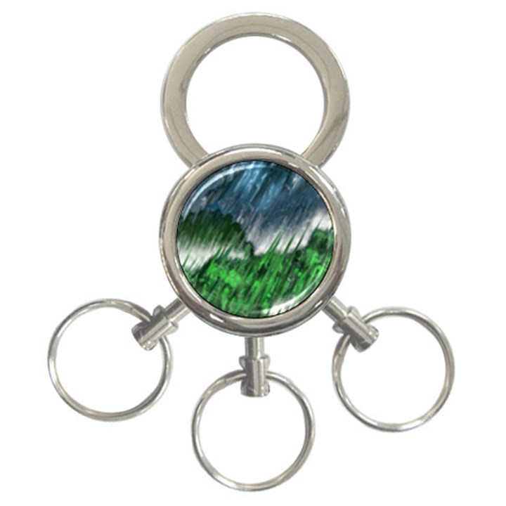 Bluegreen 3-Ring Key Chains