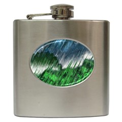 Bluegreen Hip Flask (6 Oz) by tsartswashington