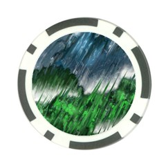 Bluegreen Poker Chip Card Guards