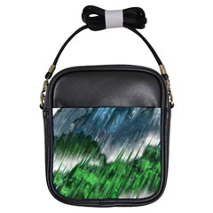 Bluegreen Girls Sling Bags