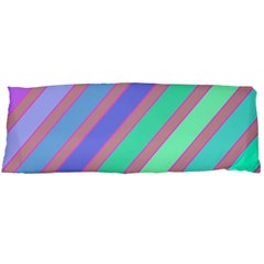 Pastel Colorful Lines Body Pillow Case (dakimakura)