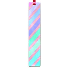 Pastel Colorful Lines Large Book Marks