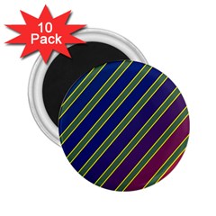 Decorative Lines 2 25  Magnets (10 Pack) 