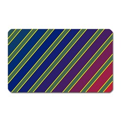 Decorative Lines Magnet (rectangular) by Valentinaart