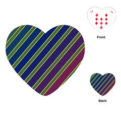 Decorative Lines Playing Cards (heart) 