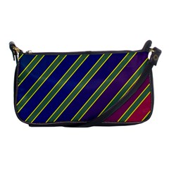 Decorative Lines Shoulder Clutch Bags