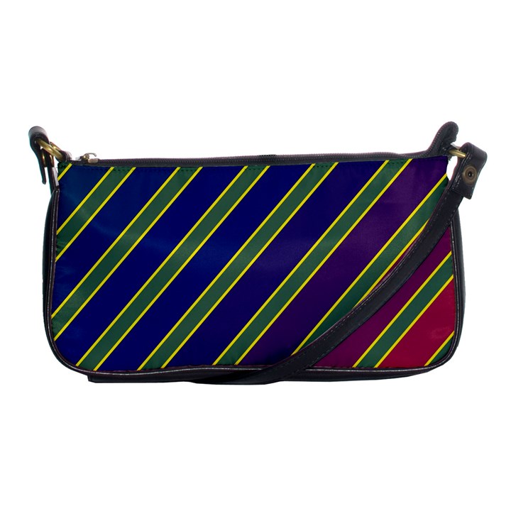 Decorative lines Shoulder Clutch Bags