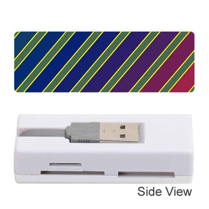 Decorative lines Memory Card Reader (Stick) 