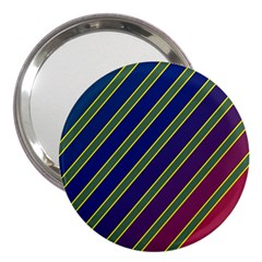 Decorative Lines 3  Handbag Mirrors