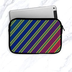 Decorative Lines Apple Ipad Mini Zipper Cases by Valentinaart