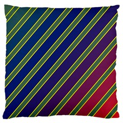 Decorative Lines Standard Flano Cushion Case (one Side)