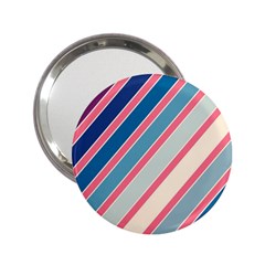 Colorful Lines 2 25  Handbag Mirrors by Valentinaart