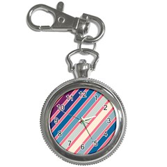 Colorful Lines Key Chain Watches