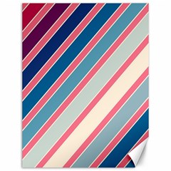 Colorful Lines Canvas 12  X 16  