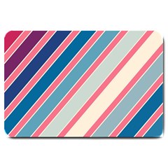 Colorful Lines Large Doormat 