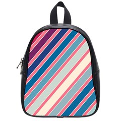 Colorful Lines School Bags (small) 