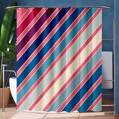 Colorful Lines Shower Curtain 60  X 72  (medium)  by Valentinaart