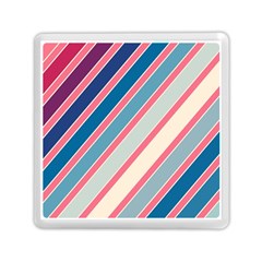 Colorful Lines Memory Card Reader (square)  by Valentinaart