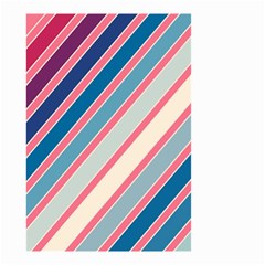 Colorful Lines Small Garden Flag (two Sides)