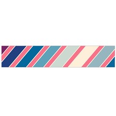 Colorful Lines Flano Scarf (large)