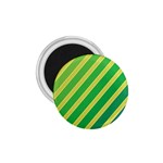 Green and yellow lines 1.75  Magnets Front