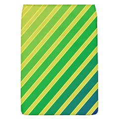 Green And Yellow Lines Flap Covers (l) 