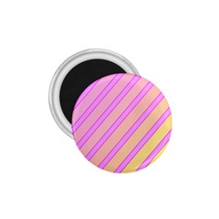 Pink And Yellow Elegant Design 1 75  Magnets by Valentinaart