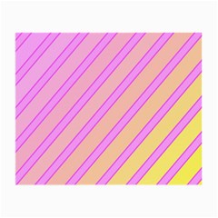 Pink And Yellow Elegant Design Small Glasses Cloth