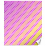 Pink and yellow elegant design Canvas 20  x 24   19.57 x23.15  Canvas - 1