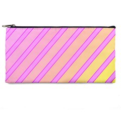 Pink And Yellow Elegant Design Pencil Cases